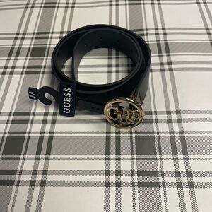 NWT Guess Brushed Buckle Belt Size M